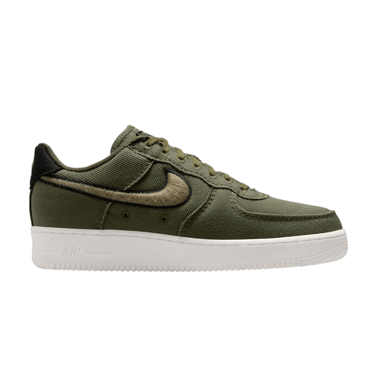 Nike Air Force 1 Low Canvas 'Army Olive Matte Olive' HV1204 301