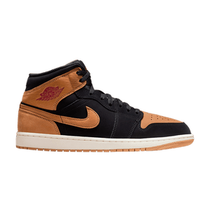 Air Jordan 1 Mid 'Black Flax'