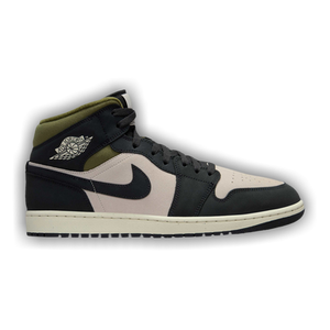 Air Jordan 1 Mid 'Off Noir Medium Olive'