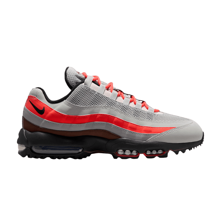 Nike Air Max 95 Golf 'Light Silver Smoke Grey Bright Crimson' HV4696 003