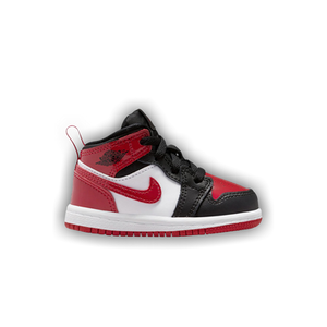 Air Jordan 1 Mid SE TD 'Patent Bred Toe'
