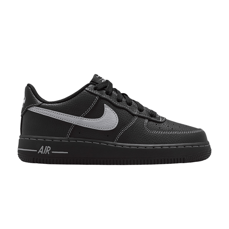Nike Air Force 1 Lv8 GS 'Black Black Black Wolf Grey' HV4762 003