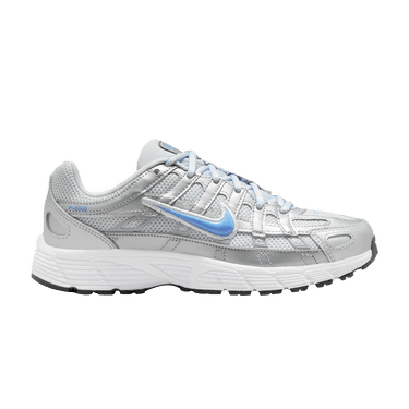 Nike P-6000 GS 'Metallic Platinum University Blue'