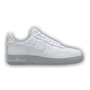 Nike Air Force 1 '07 'White Light Smoke Grey'