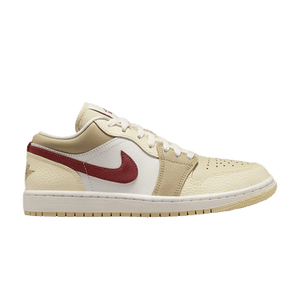 Wmns Air Jordan 1 Low 'Desert Khaki Red Sepia'