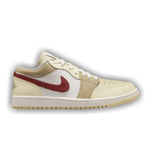 Wmns Air Jordan 1 Low 'Desert Khaki Red Sepia'