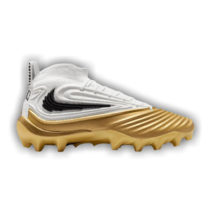 Nike Alpha Menace 5 Elite 'White Metallic Gold'