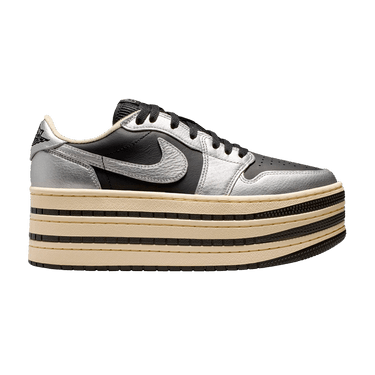 Wmns Air Jordan 1 'Triple Stack - Metallic Silver'