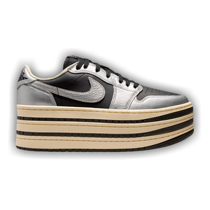 Wmns Air Jordan 1 'Triple Stack - Metallic Silver'