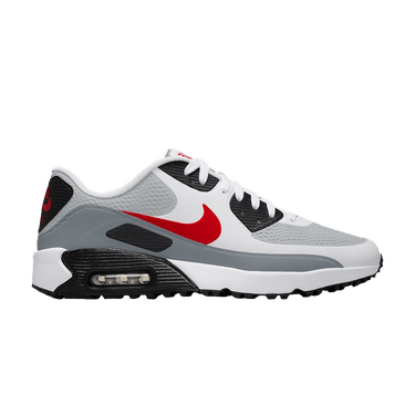 Nike Air Max 90 Golf 'White Light Smoke Grey Fire Red'