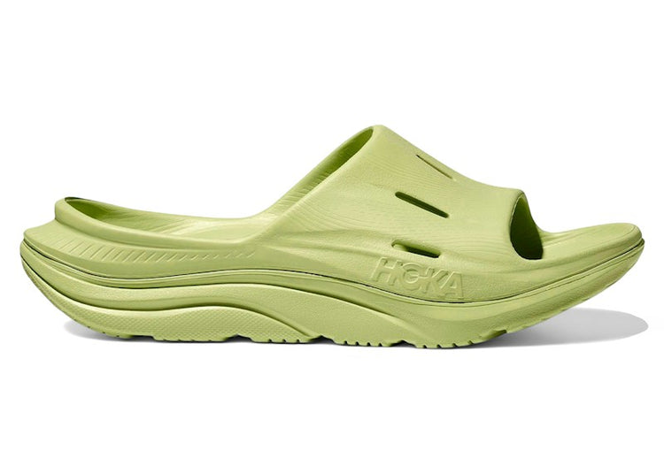 Hoka One One Ora Recovery Slide 3 Honeydew 1135061-HHN