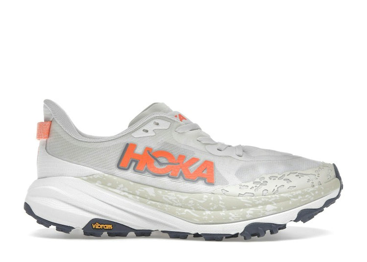 Hoka One One Speedgoat 6 White Neon Tangerine (Women's) 1147811-WNG