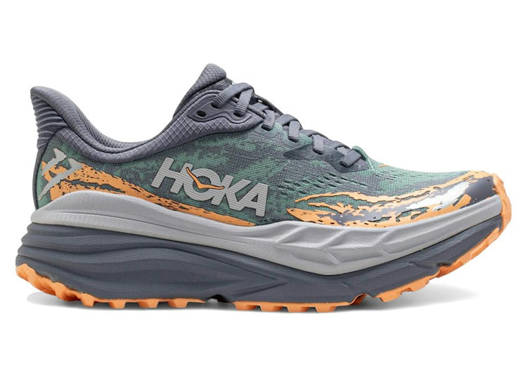 Hoka One One Stinson 7 Grey Skies Pale Tangerine (Women's) 1141531-GSP