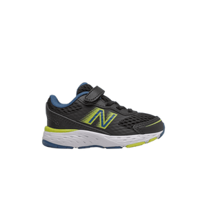 New Balance 680v6 Bungee Toddler 'Black Oxygen Blue Yellow'