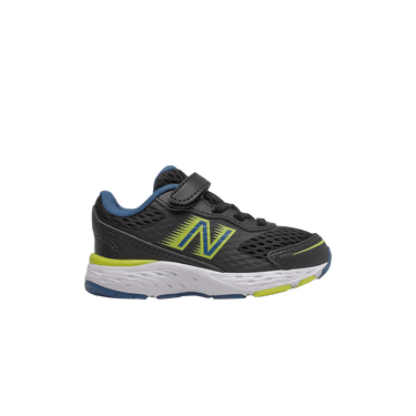 New Balance 680v6 Bungee Toddler 'Black Oxygen Blue Yellow'