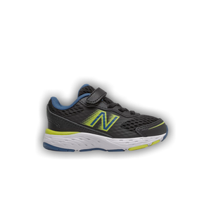 New Balance 680v6 Bungee Toddler 'Black Oxygen Blue Yellow'