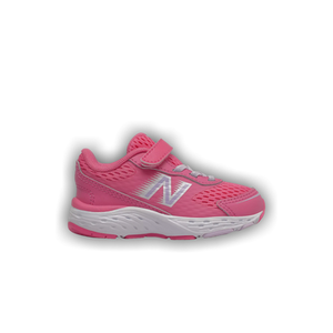 New Balance 680v6 Bungee Toddler 'Sporty Pink Astral Glow'