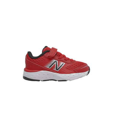 New Balance 680v6 Bungee Toddler 'Team Red Black'