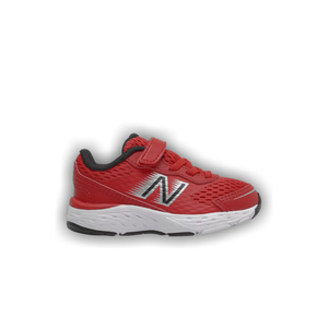 New Balance 680v6 Bungee Toddler 'Team Red Black'