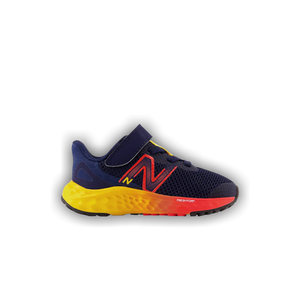 New Balance Fresh Foam Arishi v4 Bungee Lace Toddler 'Navy Red Egg Yolk'