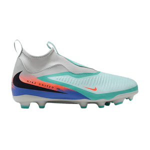 Nike United Jr. Phantom 6 High Academy GS 'Pistachio Frost/Hyper Orange'