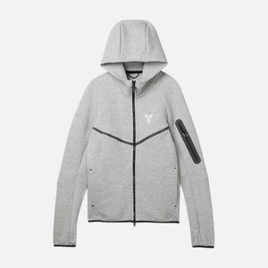 Nike Kobe Tech Fleece Full-Zip Windrunner Jacket 'Dark Grey Heather/White'