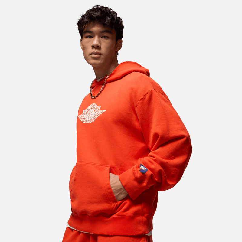 Air Jordan Rare Air Fleece Pullover Hoodie 'Chile Red'