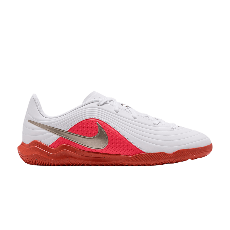 Nike Jr. Tiempo Maestro Club Indoor/Court Low 'White Bright Crimson' IB5033 100