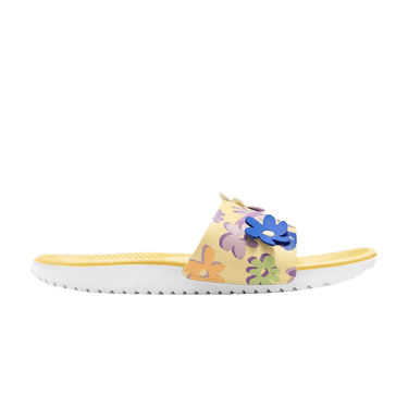 Nike Kawa Slide SE PS 'Soft Yellow'