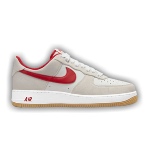 Nike Air Force 1 '07 LV8 'Photon Dust Varsity Red'