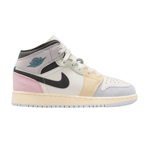 Air Jordan 1 Mid GS 'Sail Iced Jade'