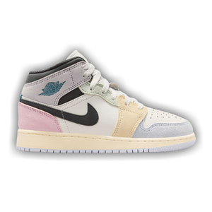 Air Jordan 1 Mid GS 'Sail Iced Jade'