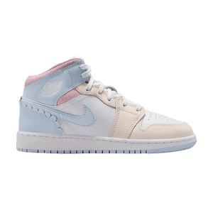 Air Jordan 1 Mid SE GS 'Half Blue'