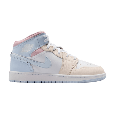 Air Jordan 1 Mid SE GS 'Half Blue'