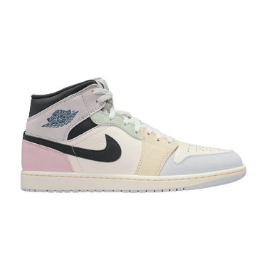 Air Jordan 1 Mid 'Sail Iced Jade'
