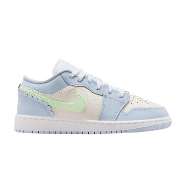 Air Jordan 1 Low SE GS 'Half Blue Sail'
