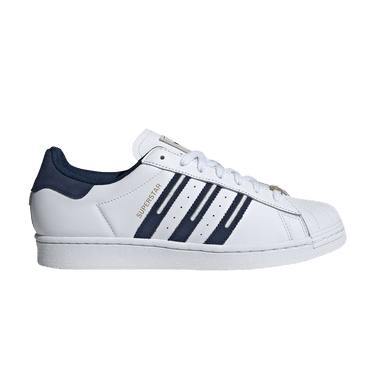 adidas Superstar 'Embroidered Indigo Stripes'