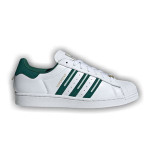 adidas Superstar 'Embroidered Green Stripes'