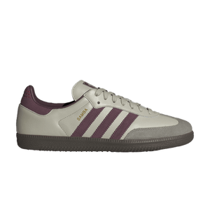 adidas Samba OG 'Putty Grey Maroon'