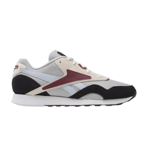 Reebok Classic Nylon Plus 'Black Steely Fog Maroon'