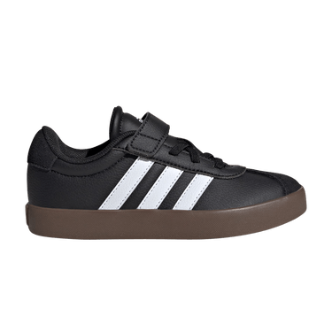 Adidas VL Court 3.0 EL J 'Black White Gum'