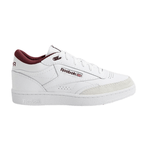 Reebok Club C Mid 2 'White Classic Maroon'