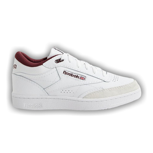 Reebok Club C Mid 2 'White Classic Maroon'