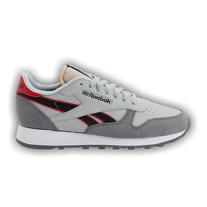 Reebok Classic Leather 'Pure Grey Vector Red'