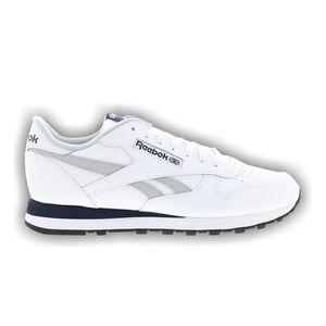 Reebok Classic Leather 'White Grey Vector Navy'