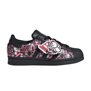 James Jarvis x adidas Originals Superstar Big Kid 'Abstract Trefoil'