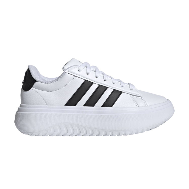 adidas Wmns Grand Court Platform 'White Black' IE1092