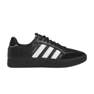 adidas Tyshawn Low 'Black White Gold Leather'