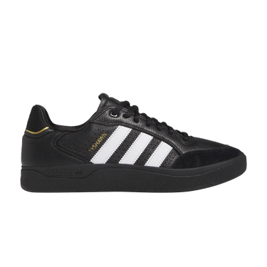 adidas Tyshawn Low 'Black White Gold Leather'