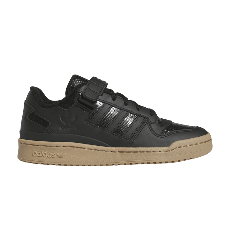 Adidas Forum Low 'Black Gum Snakeskin' IE4787